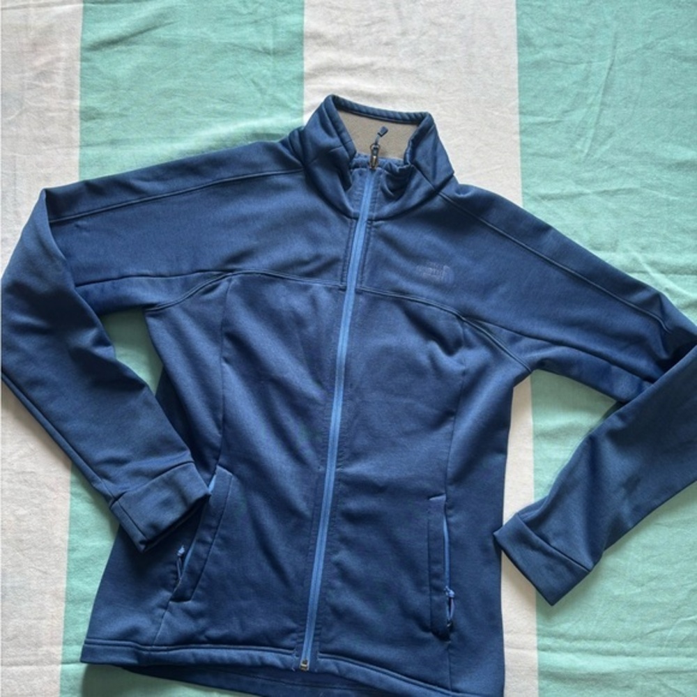 The North Face Blue Full-Zip Jacket
